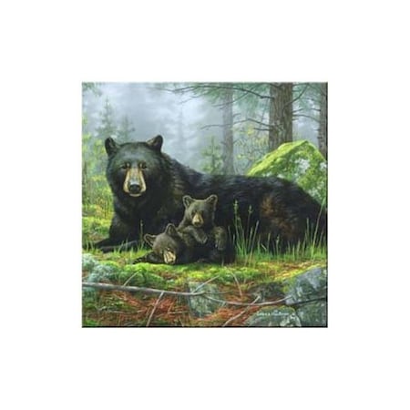Fastfood McGowan  Tuftop Black Bears Trivet FA763226